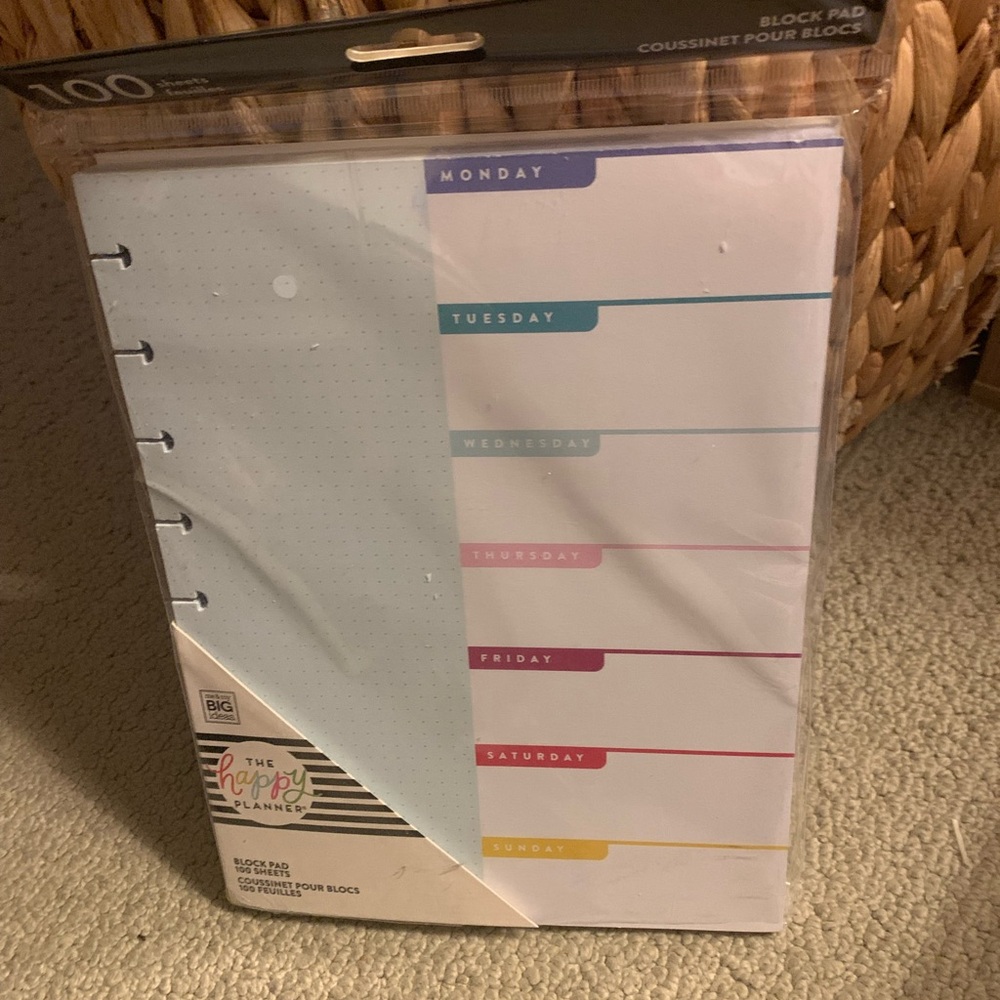The Happy Planner Weekly Organizer - Multicolor